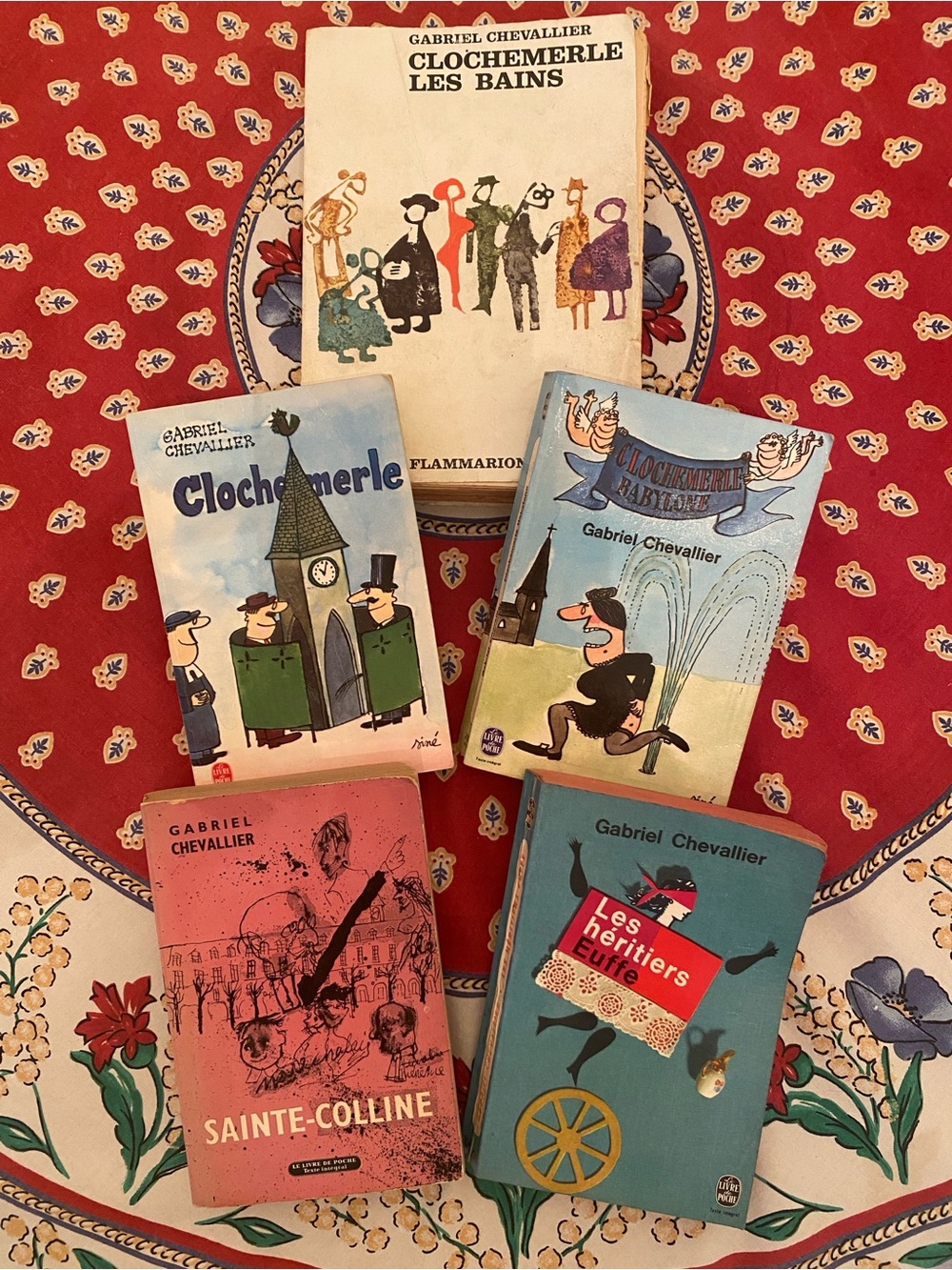Gabriel Chevallier - 5 French Language Paperbacks
